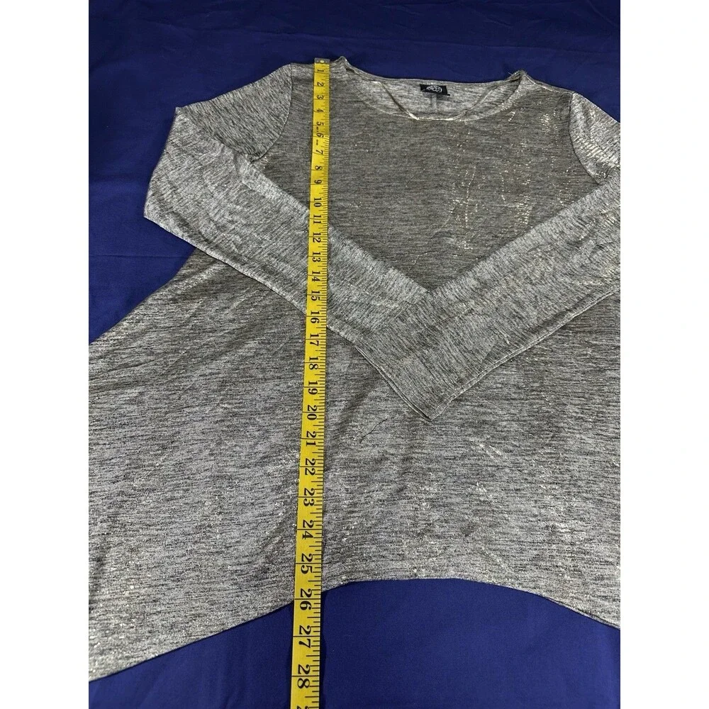 Bobeau Marled Pullover Tunic Cozy Sweater Size M